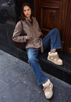 Botas Australianas D.Franklin Nordic Lite Sherpa Beige