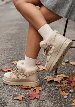 Botas Australianas D.Franklin Nordic Lite Sherpa Beige