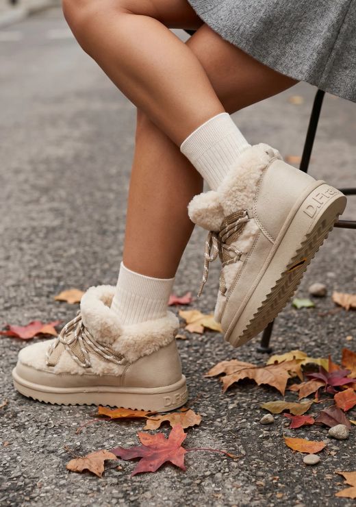 Botas Australianas D.Franklin Nordic Lite Sherpa Beige