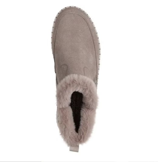 Botines Skechers Relaxed Fit Wilshire Blvd Fresh Zip Marrón Mujer