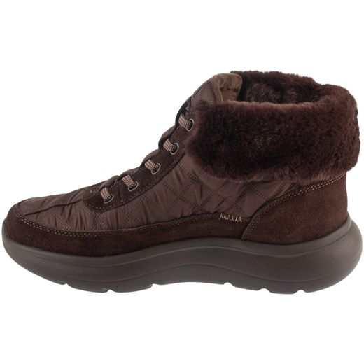 Botines Skechers Slip-ins On-The-GO Encore Cozy Fit Maisie Burdeos Mujer