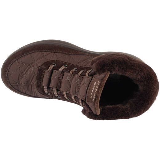 Botines Skechers Slip-ins On-The-GO Encore Cozy Fit Maisie Burdeos Mujer