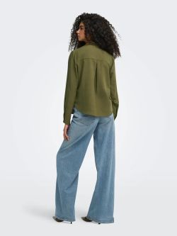 Camisa JDY Harper L/S Scarf Detail de Manga Larga Mujer