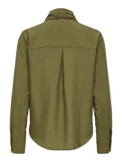 Camisa JDY Harper L/S Scarf Detail de Manga Larga Mujer