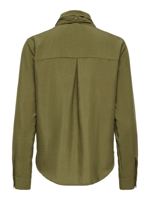 Camisa JDY Harper L/S Scarf Detail de Manga Larga Mujer