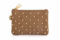Cartera Rock Chic de Antelina con Tachas Doradas