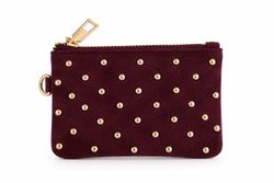 Cartera Rock Chic de Antelina con Tachas Doradas