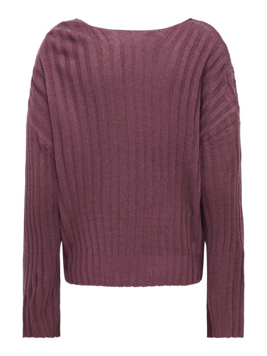 Jersey JDY Jia L/S V-Neck Reversible de Punto Mujer