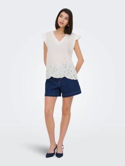 Shorts JDY Valerie cintura alta mujer
