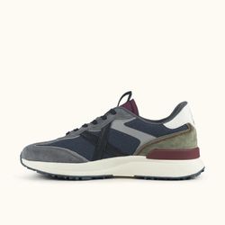 Sneakers Munich Dynamix 19 Gris, Azul y Burdeos hombre