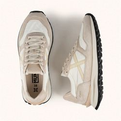 Sneakers Munich Leggera Wmn 05 Blanco, Arena y Crema