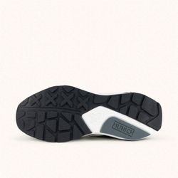 Sneakers Munich Quick 03 Gris Azulado y Blanco
