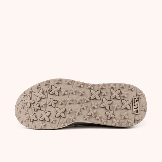 Sneakers Munich Shibuya 37 Beige, Gris y Amarillo
