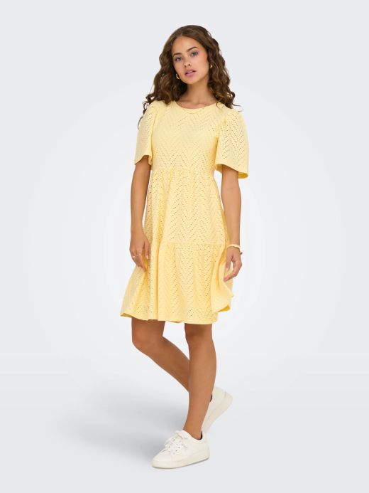 Vestido midi JDY Carla manga 3/4