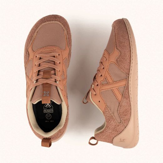 Zapatillas Munich Flexing 09 Wild Feet Barefoot Teja y Arena